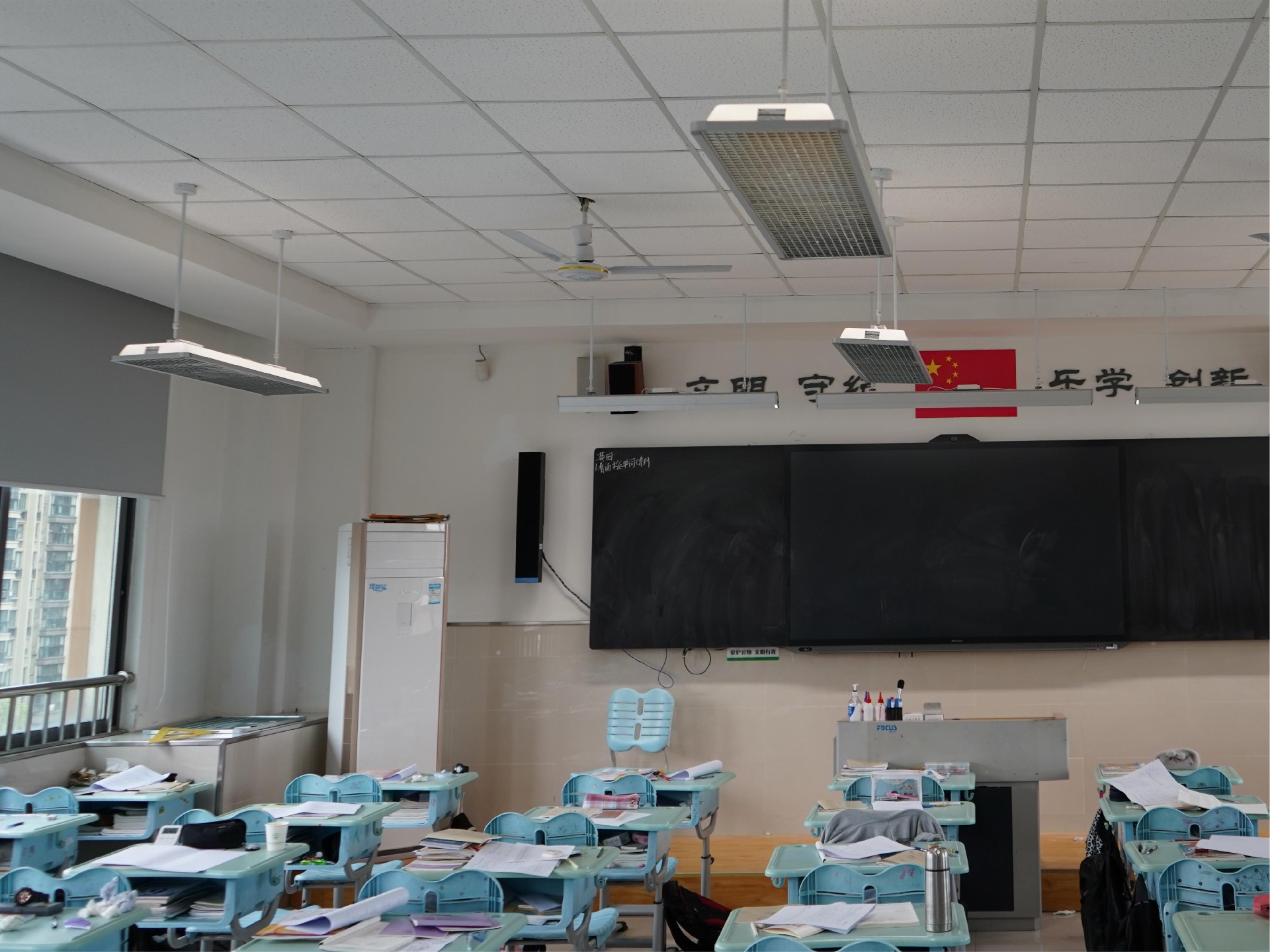 教室均衡擴(kuò)聲系統(tǒng) 教室均衡擴(kuò)聲音響安裝示例