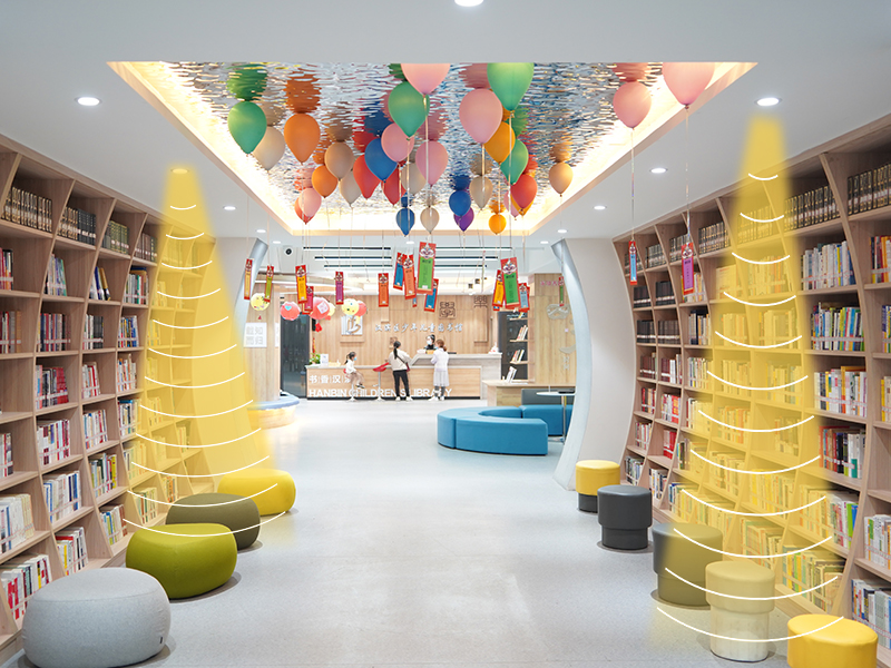 圖書館場景應(yīng)用定向音箱