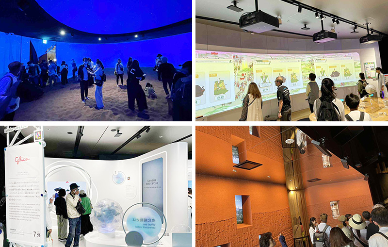 清聽(tīng)聲學(xué)的定向音箱聚音寶在多個(gè)關(guān)鍵展區(qū)部署應(yīng)用