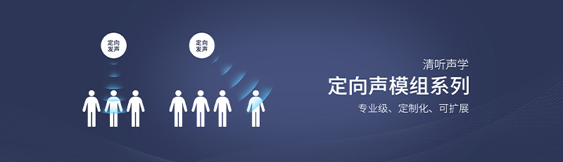 清聽聲學定向聲模組系列