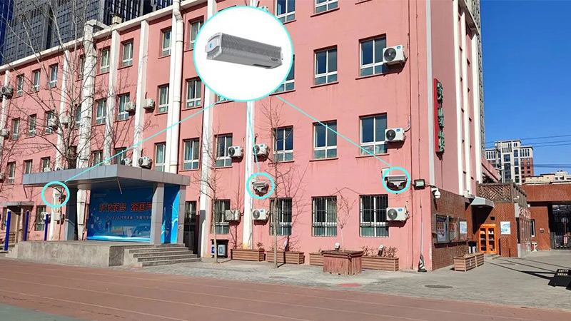 北京日壇中學(xué)引入清聽聲學(xué)安靜操場(chǎng)系統(tǒng)