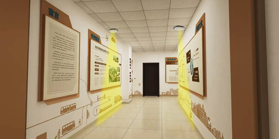 文化走廊定向語音圖